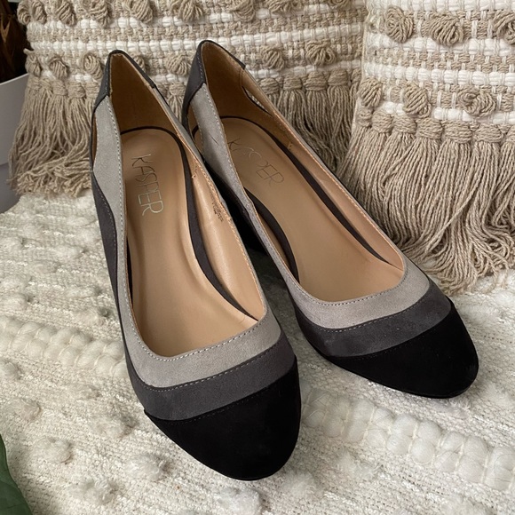 Suede look wedges - Picture 1 of 5